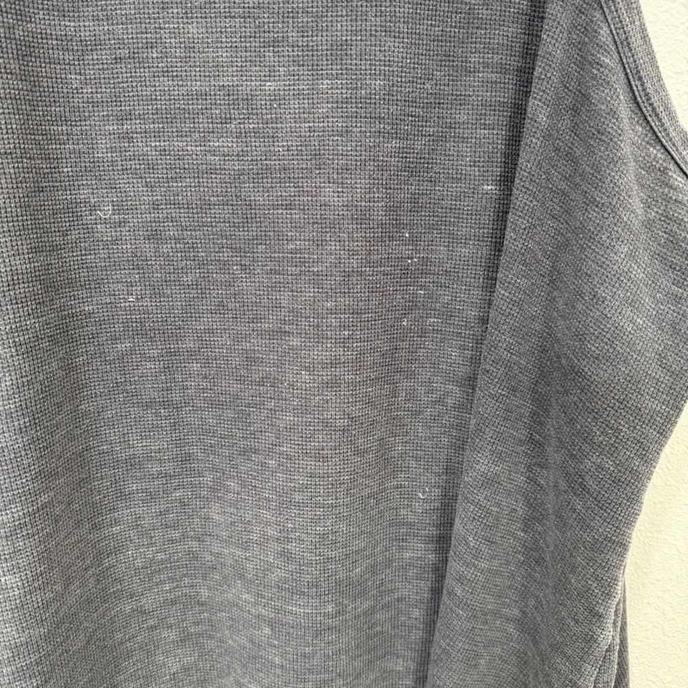 Maurices Women 2X Charcoal Grey Waffle Knit High Neck Tank Top Sleeveless Casual - Picture 3 of 7
